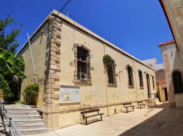 Rethymno openbare bibliotheek — Stockfoto