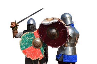 ortaçağ zırh savaşçılar