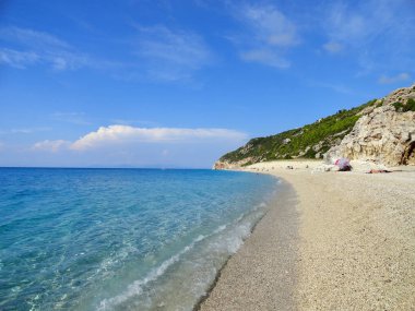 Lefkada milos beach