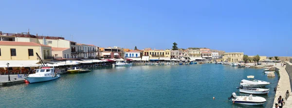 Greckie miasto stary port — Zdjęcie stockowe