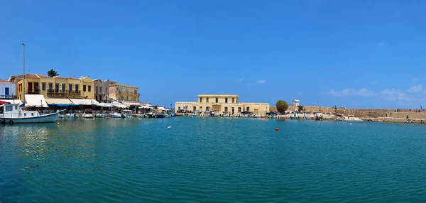 Griekse stad oude haven — Stockfoto