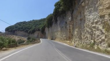 Girit Yunanistan kırsal manzara