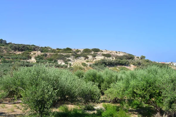 Crete countryside landscape — Stock Photo, Image