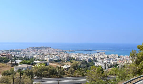 Rethymno city general view — Stock Photo, Image