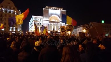 Timisoara şehir protesto