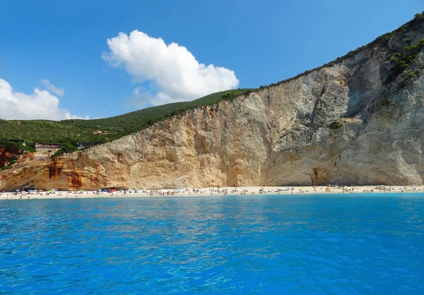 Lefkada porto katsiki — Foto Stock