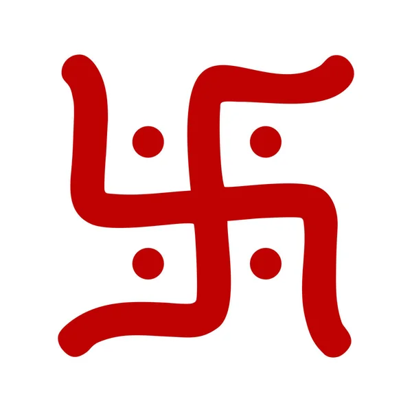 Hinduskie swastyka symbol — Zdjęcie stockowe