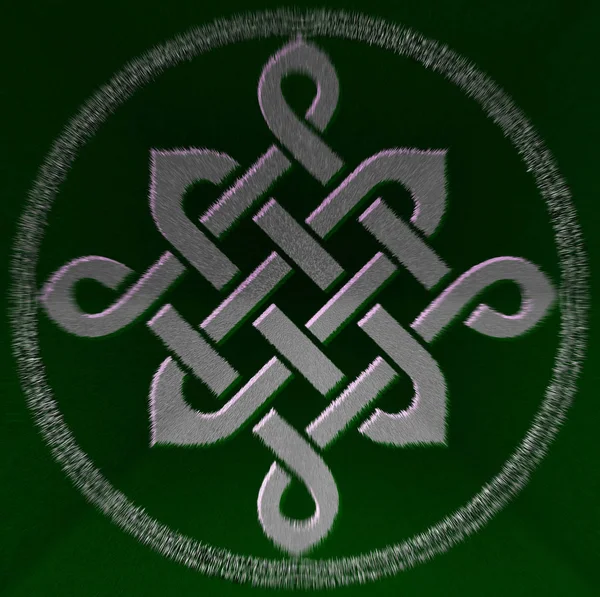 ケルト族の結び目のシンボル — ストック写真