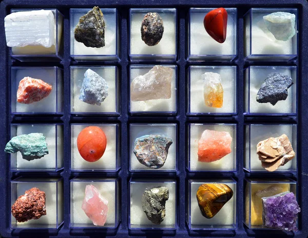 Gem stones collection — Stock Photo, Image