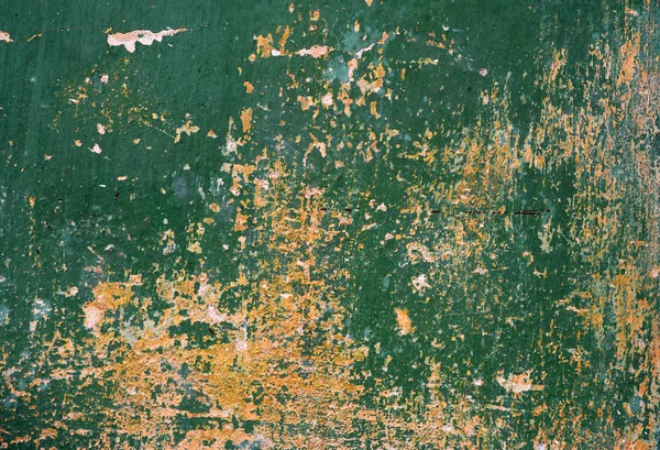 Grunge 绿色墙 — 图库照片