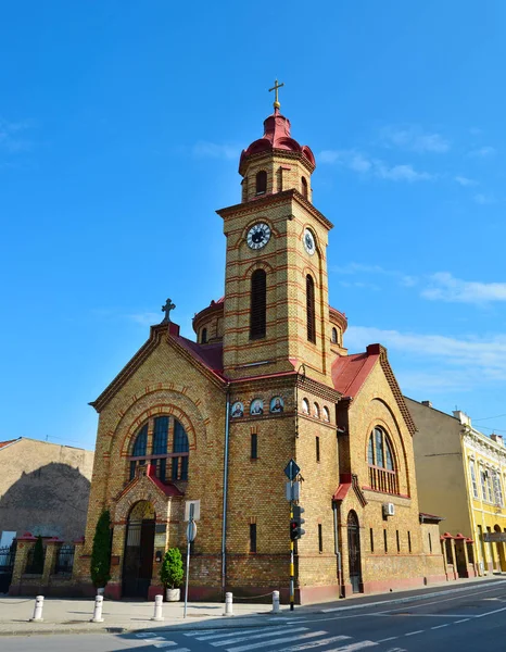 Румынская церковь города Врсац — стоковое фото