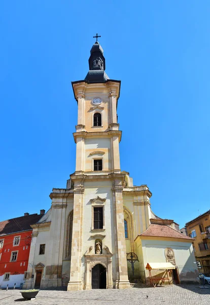 Cluj Napoca gamla kyrka — Stockfoto