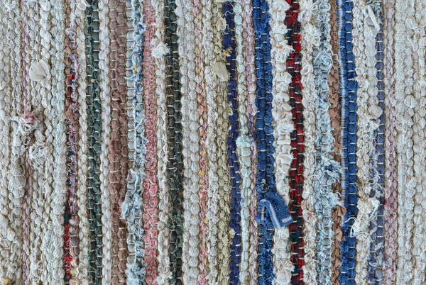 Rustic rug texture — Stock Photo, Image