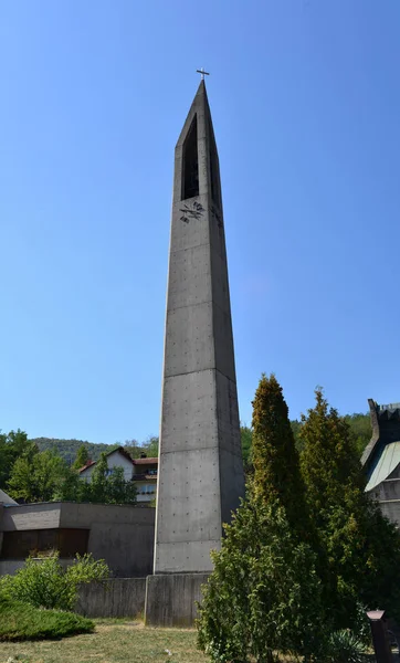 Orsova church tower — Stock Photo, Image