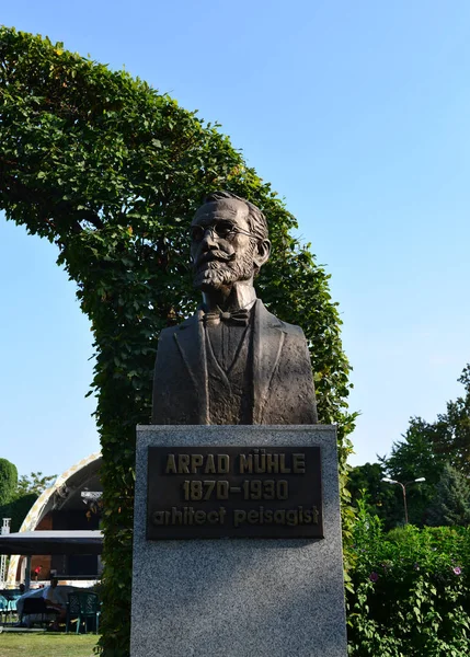 Arpad Muhle heykel — Stok fotoğraf
