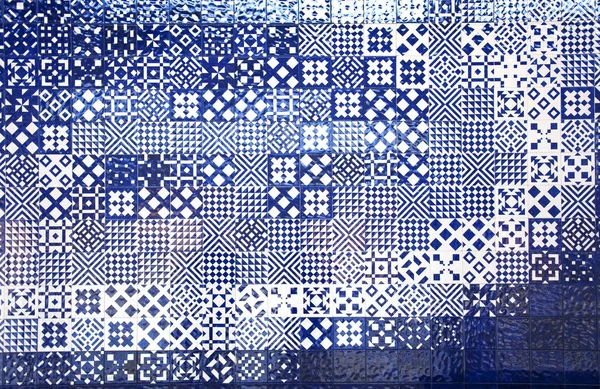 Lissabon akvarium plattor textur — Stockfoto