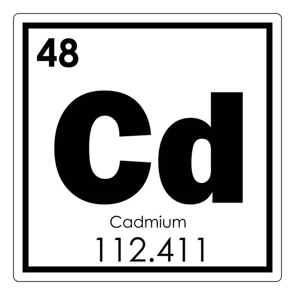 Kadmiyum kimyasal element — Stok fotoğraf