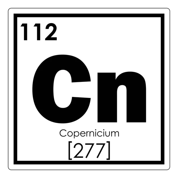 Elemento químico de copernio — Foto de Stock