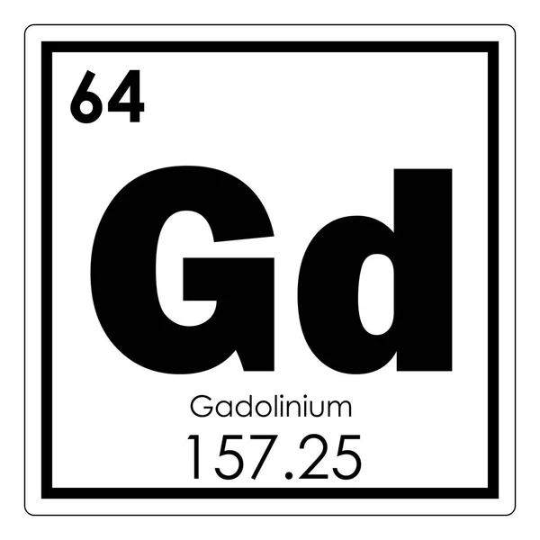 Gadolinium chemical element — Stock Photo, Image