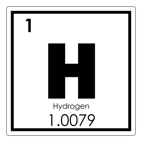 Hidrojen kimyasal elementi — Stok fotoğraf