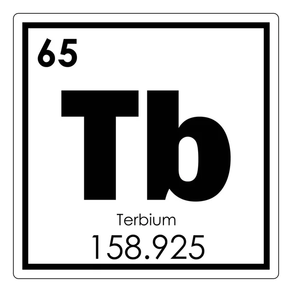 Terbium élément chimique — Photo