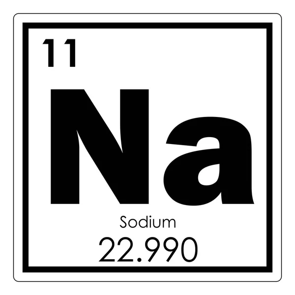 Sodyum kimyasal element — Stok fotoğraf