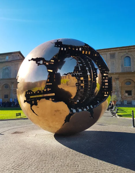 Vatican golden ball — Stock Photo, Image