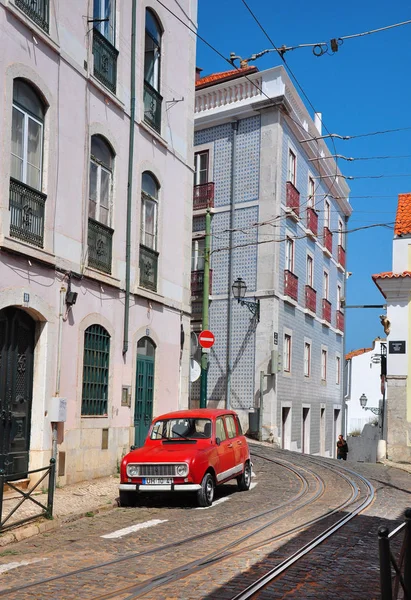 Lisbon street view — Stock Photo, Image