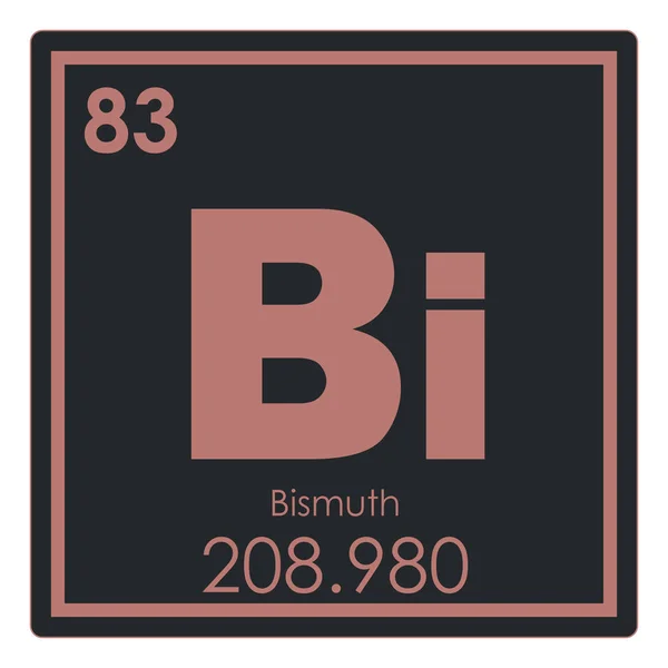 Elemento químico de bismuto — Fotografia de Stock