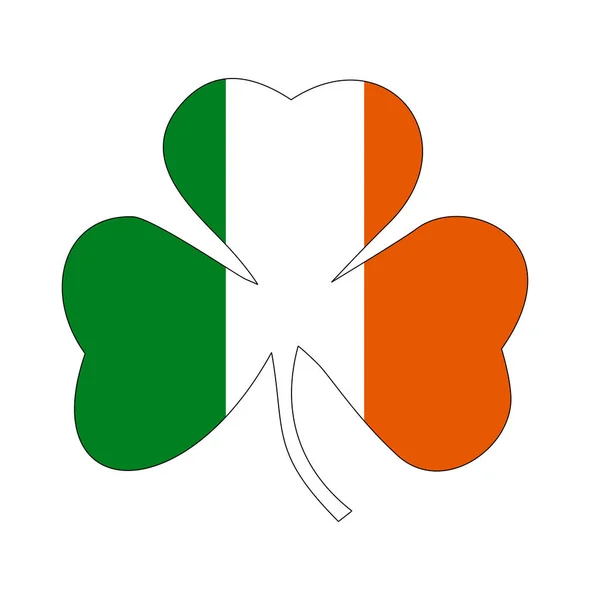 Symbole de feuille irlandaise — Photo