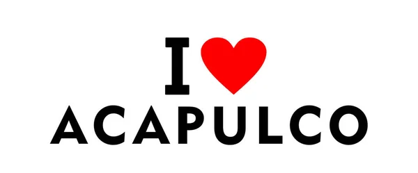 Acapulco ville Mexique — Photo