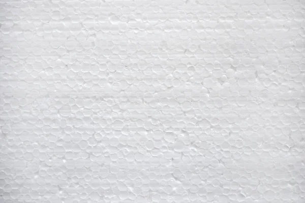 Polystyrol Schaum Textur Weiße Platte Muster Hintergrund — Stockfoto
