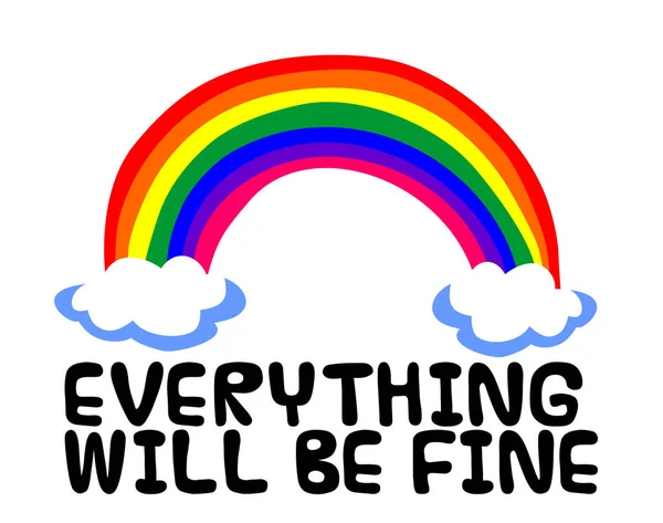 Resultado de imagen de everything will be fine rainbow