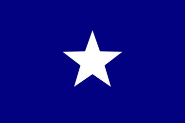 Bonnie Blue Konfederasyon Devletleri 'nin gayri resmi bayrağı.