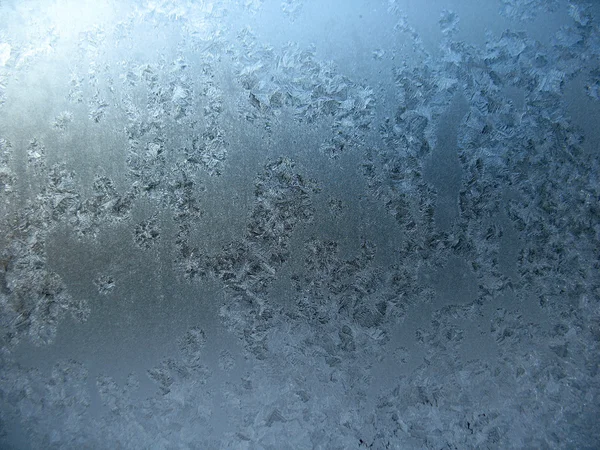Donmuş kış penceresi — Stok fotoğraf