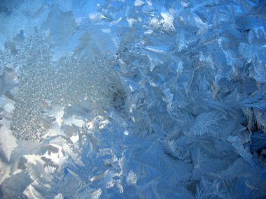 donmuş kış penceresi