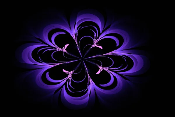 Forma fractal flor abstracta —  Fotos de Stock