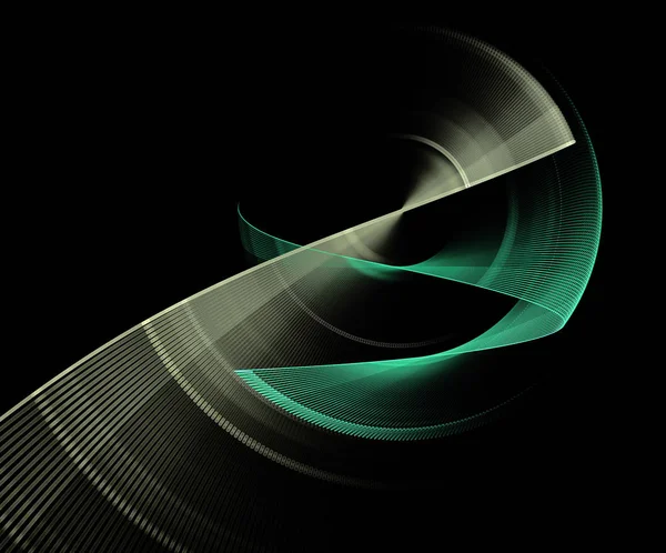 soyut fraktal şekli