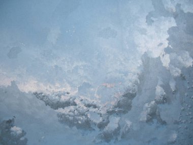 donmuş kış penceresi