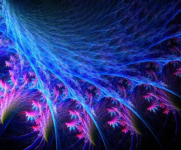 Abstract multicolored fractal pattern — Stock Photo, Image