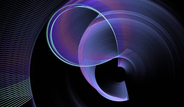 抽象形螺旋模式 — 图库照片