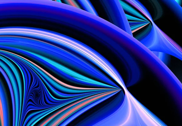 Abstrakta mångfärgade fraktal mönster — Stockfoto
