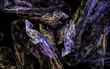 soyut fraktal arkaplan