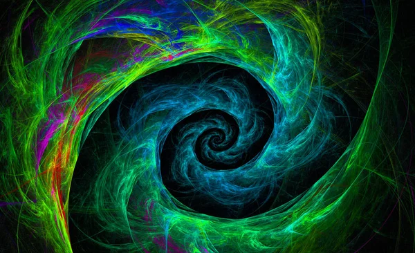 Wzór spirala streszczenie fraktal — Zdjęcie stockowe