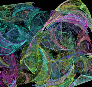 soyut fraktal arkaplan