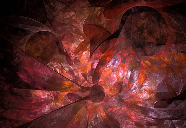 soyut çok renkli fraktal desen