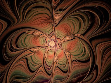 soyut fraktal arkaplan