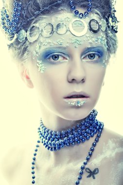 yaratıcı visage bayanla