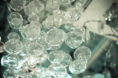 Vintage kristal lamba ayrıntıları