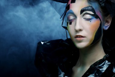 Karanlık Güzel Gotik Prenses.